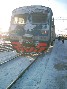 Электропоезд ЭД9М-0155 сообщением Петрозваодск-Свирь на станции Свирь